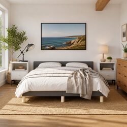 Reliable Grey Double Bed Frame: Comfort and Style