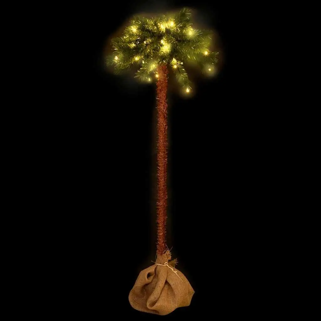 Artificial Christmas Tree 210 cm Green LED Holiday Decoration