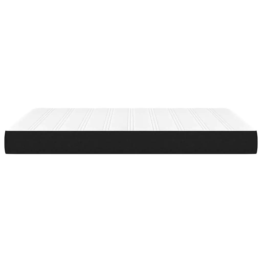 Pocket Spring Bed Mattress Medium Firmness 137x190x20 cm Black
