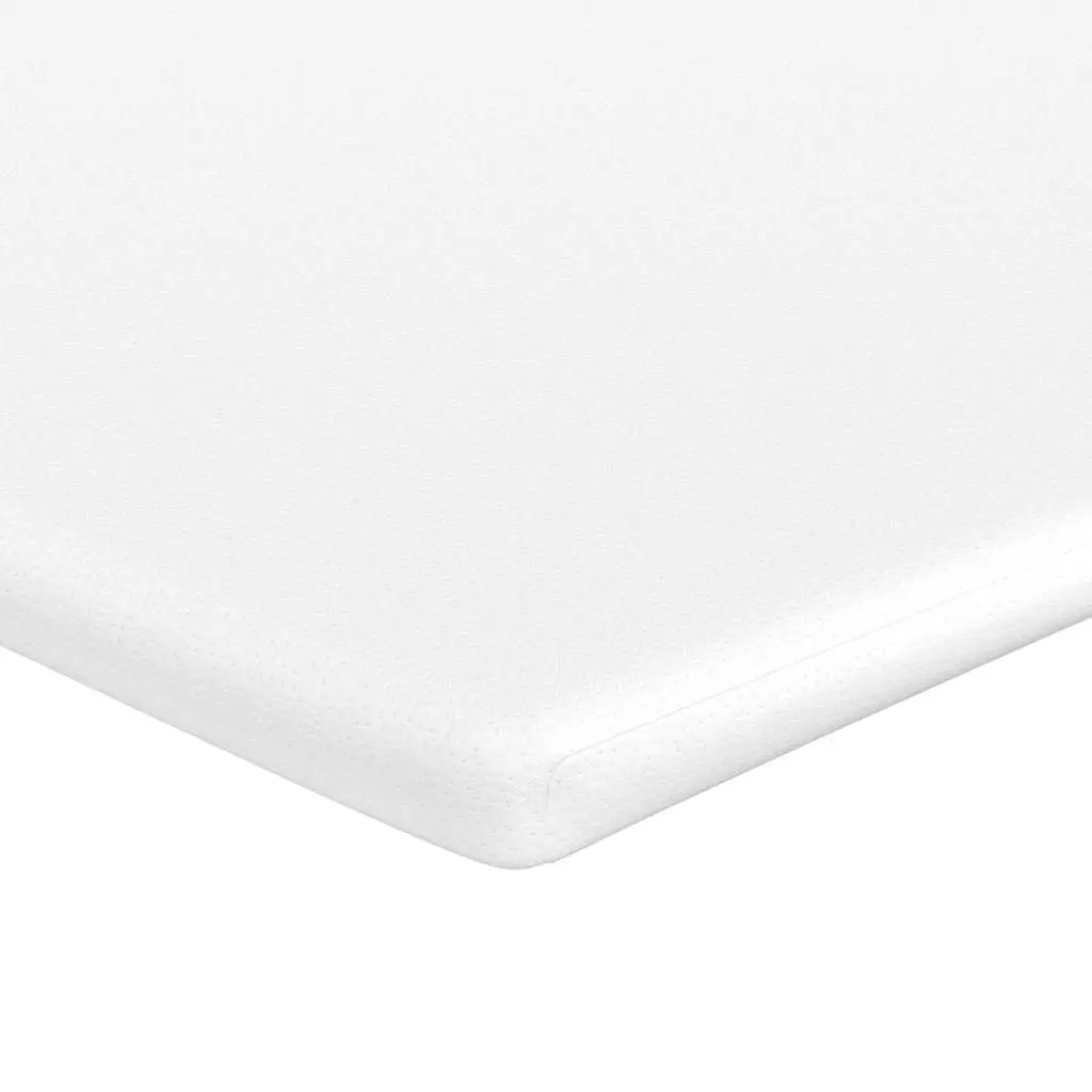 Mattress Topper Super Single 107x203x5cm White Soft Foam Bedding Pad