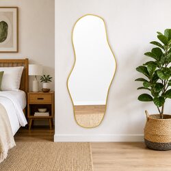 Gold Wall Mirror 90x40 cm - A Stylish Necessity