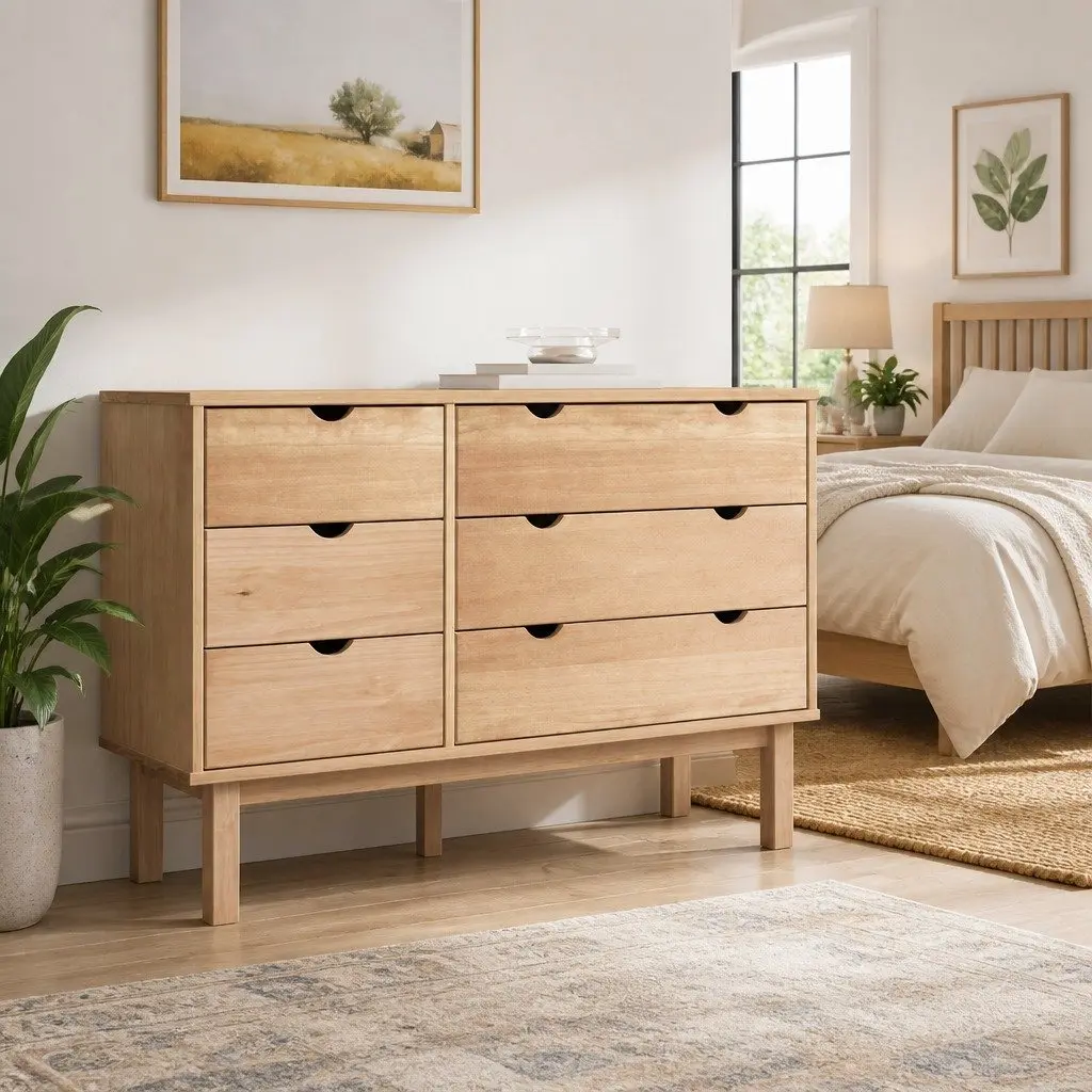 Drawer Cabinet with 6 Spacious Drawers