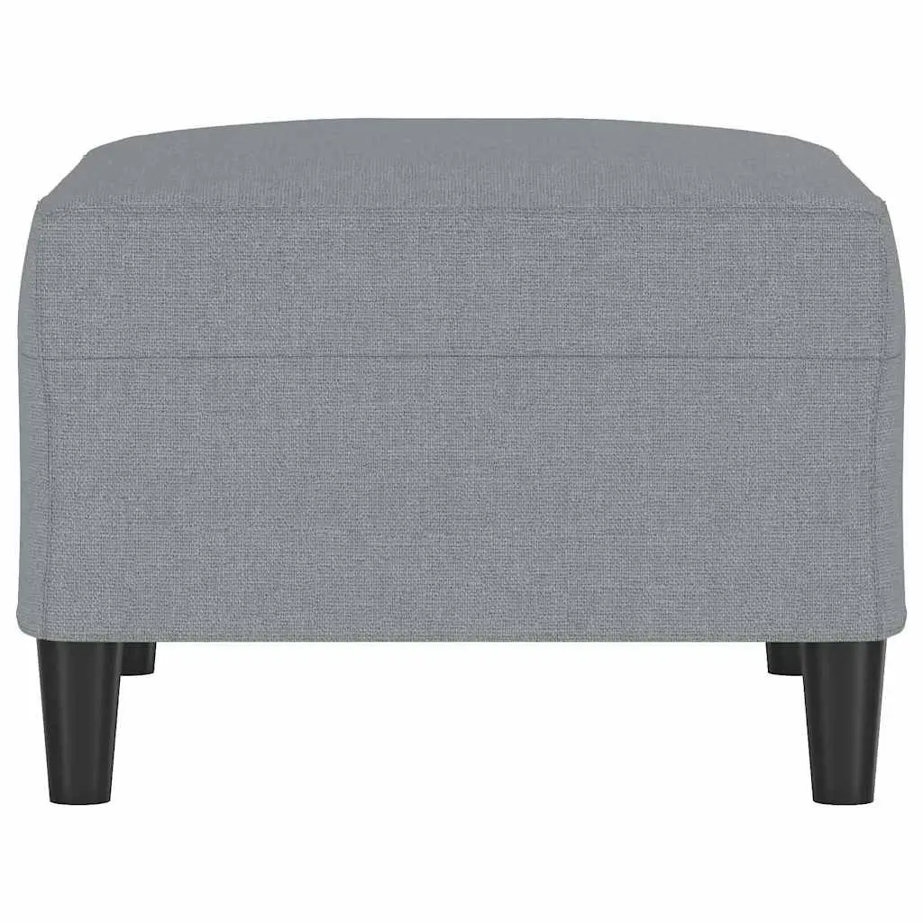 Grey Footstool 70x55x41cm for Comfort and Stability