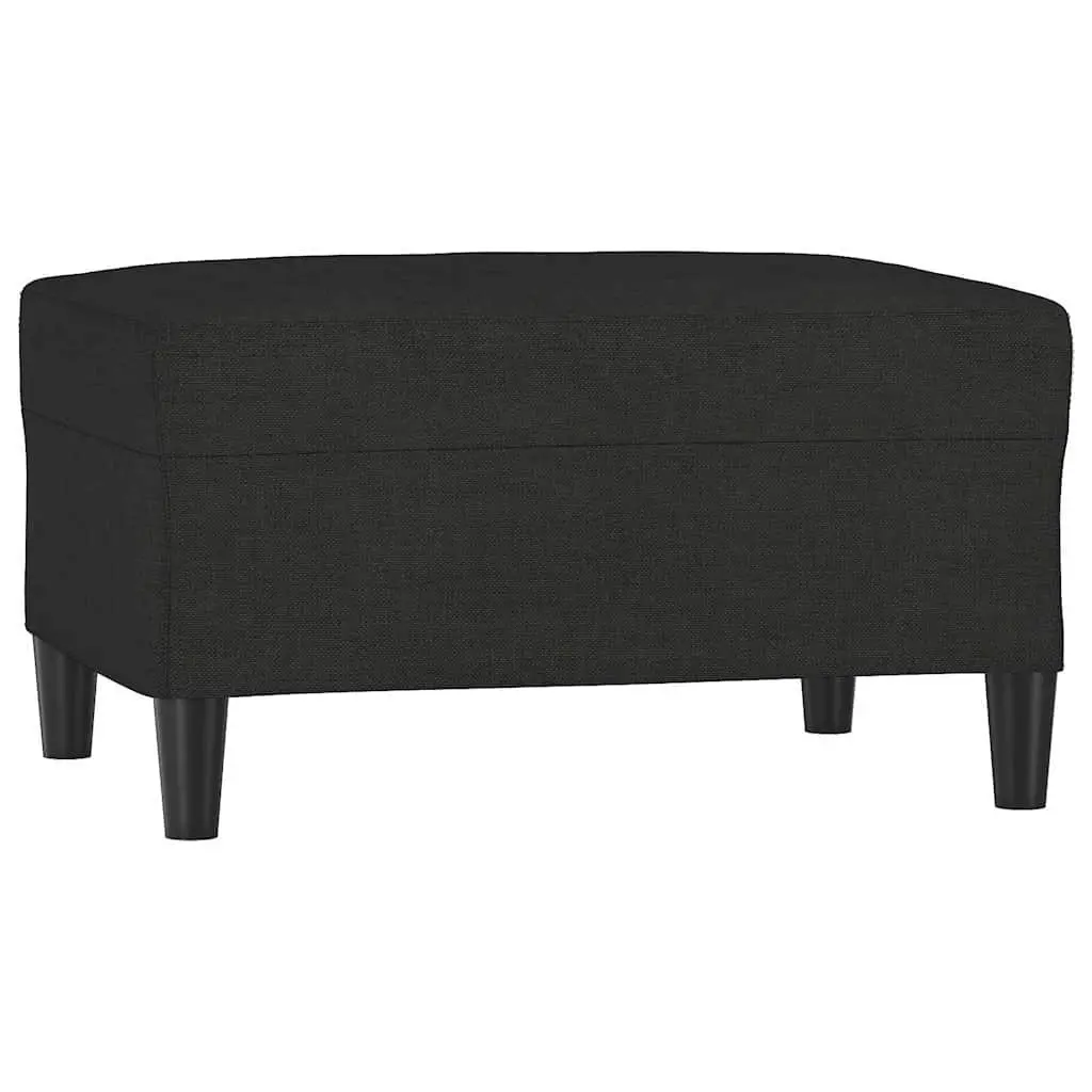 Black Footstool for Comfort and Style