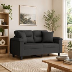 Comfortable Grey Throw Pillows 2 pcs 40x40 cm for Value