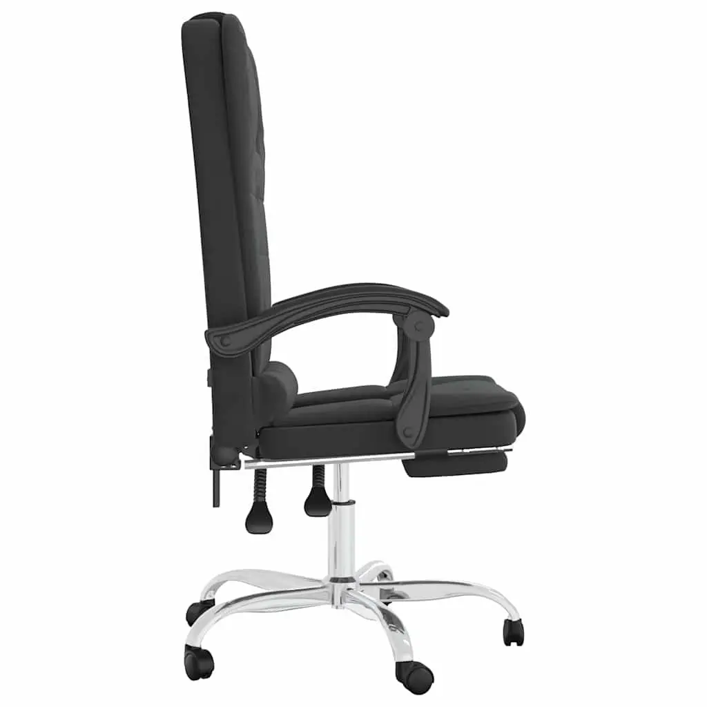 Black Massage Reclining Office Chair