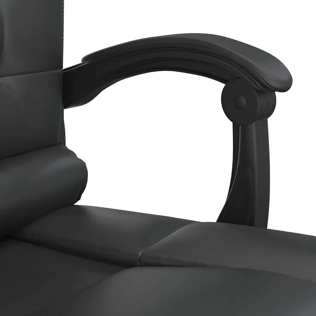 Black Massage Reclining Office Chair