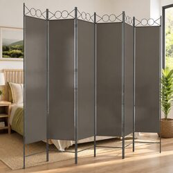 Warm and Reassuring 6-Panel Privacy Screen 240x200cm
