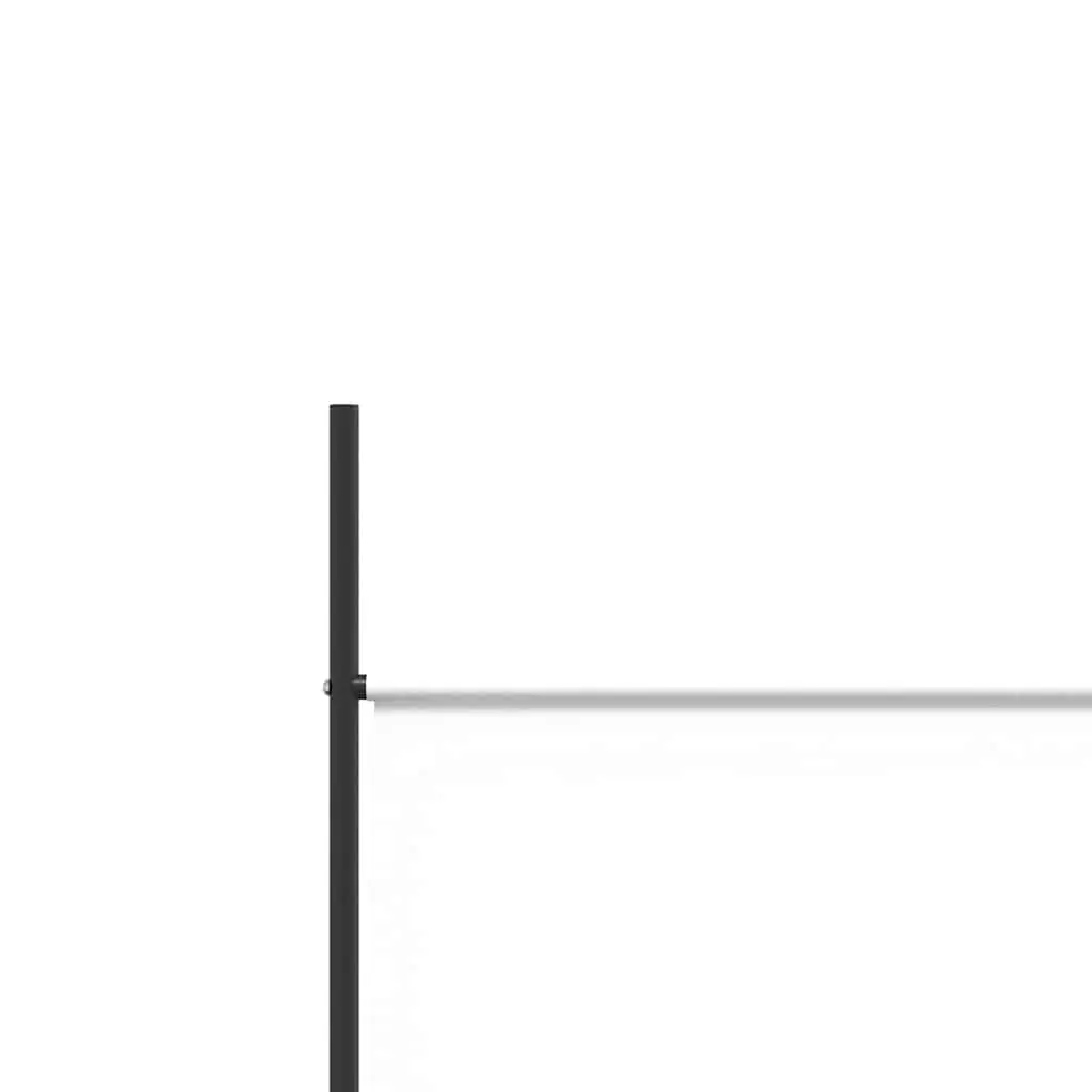 4-Panel Room Divider Privacy Partition 200 x 200 cm White Fabric Folding