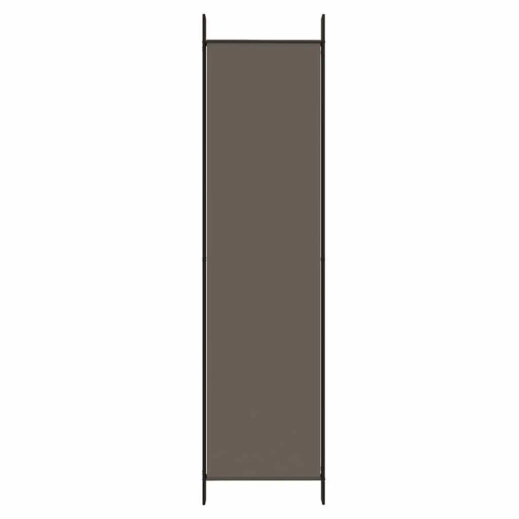 Room Divider 6-Panel Folding Screen Privacy Partition 300x200cm Anthracite