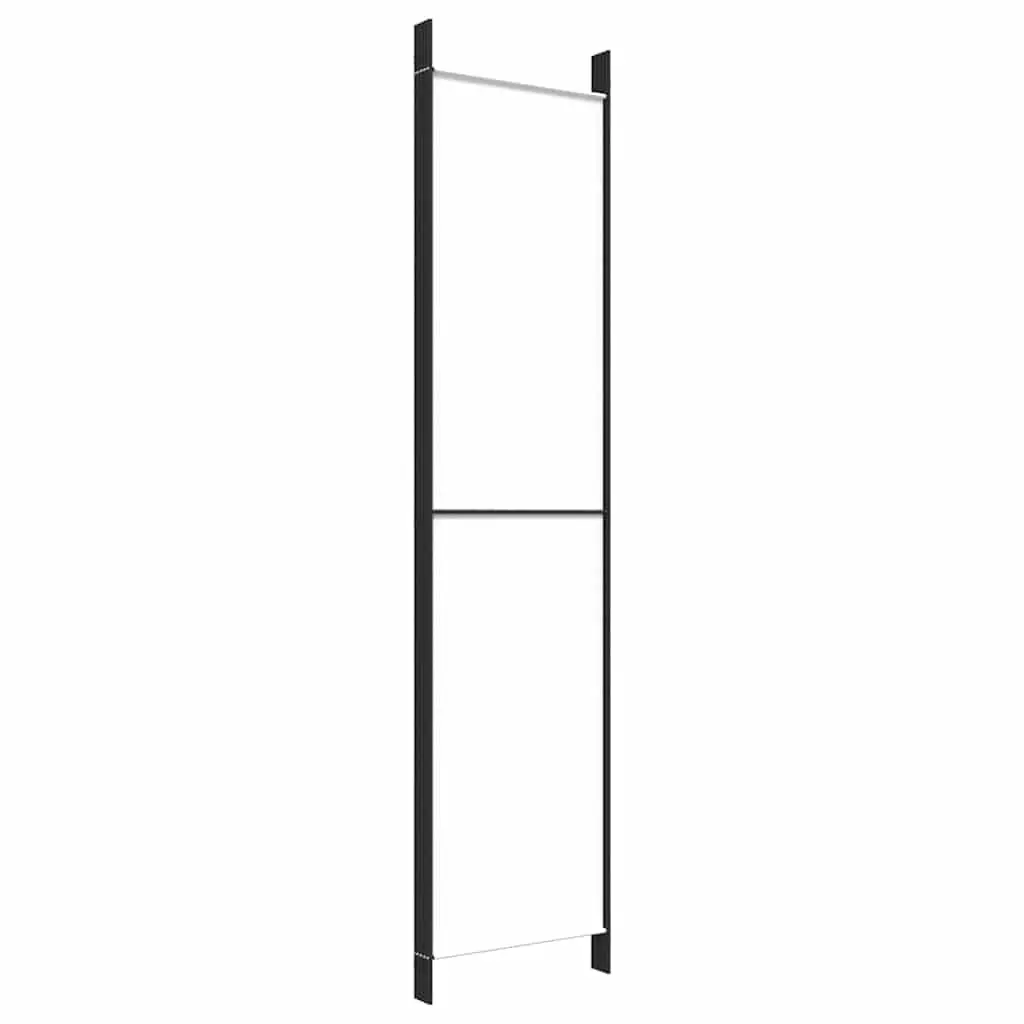 5-Panel Room Divider Folding Privacy Partition 250x220cm White Fabric