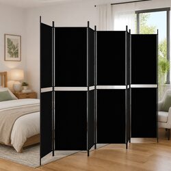 Reliable 6-Panel Room Divider for Privacy and Space