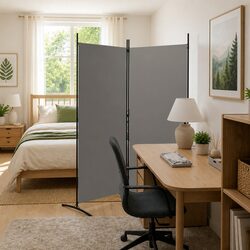 Reliable 2-Panel Folding Screen for Privacy at Home