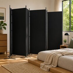 Quality 6-Panel Room Divider with Foldable Design
