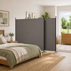 Reliable 4-Panel Room Divider for Everyday Use