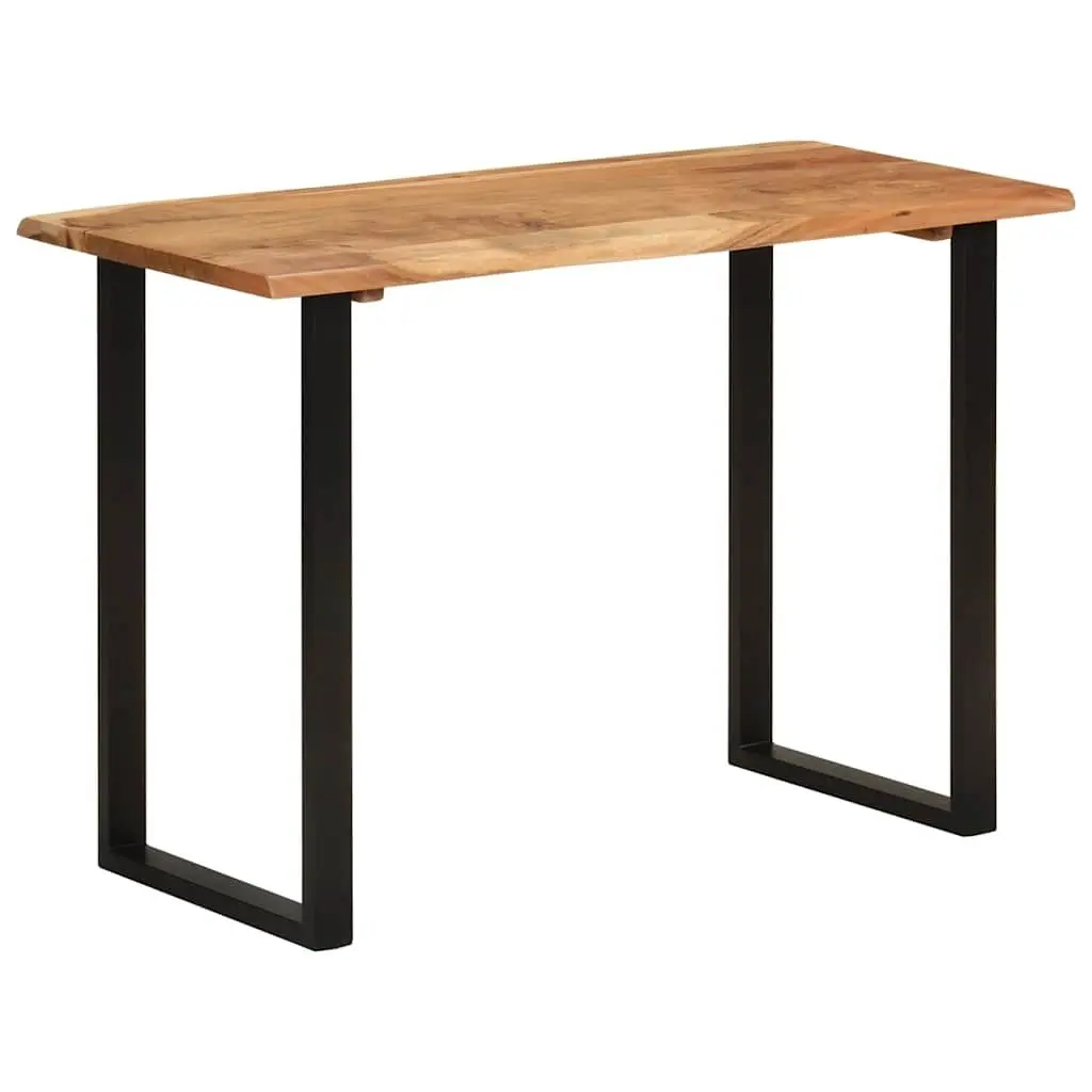 Acacia Wood Dining Table with Industrial Legs