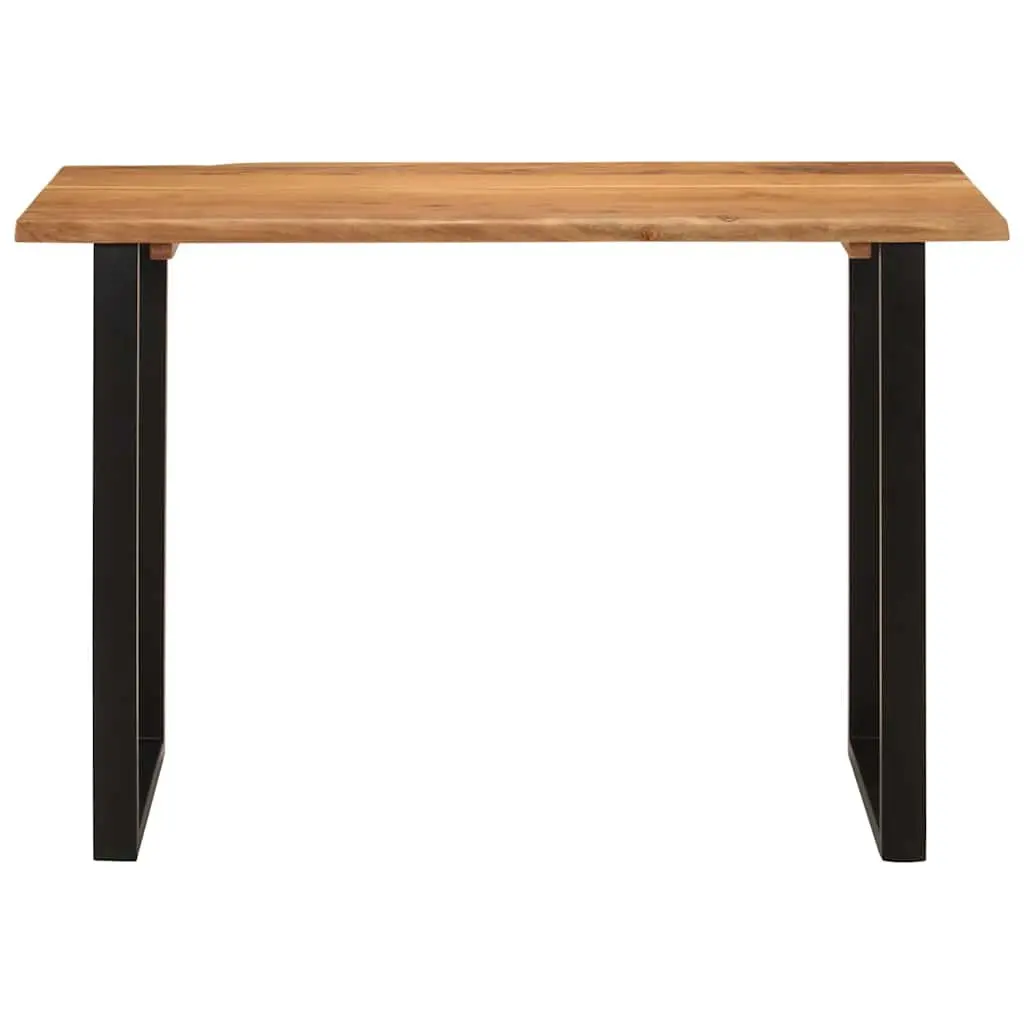 Acacia Wood Dining Table with Industrial Legs