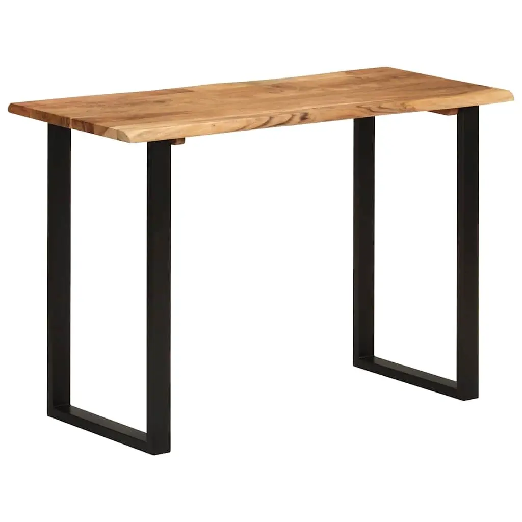 Acacia Wood Dining Table with Industrial Legs