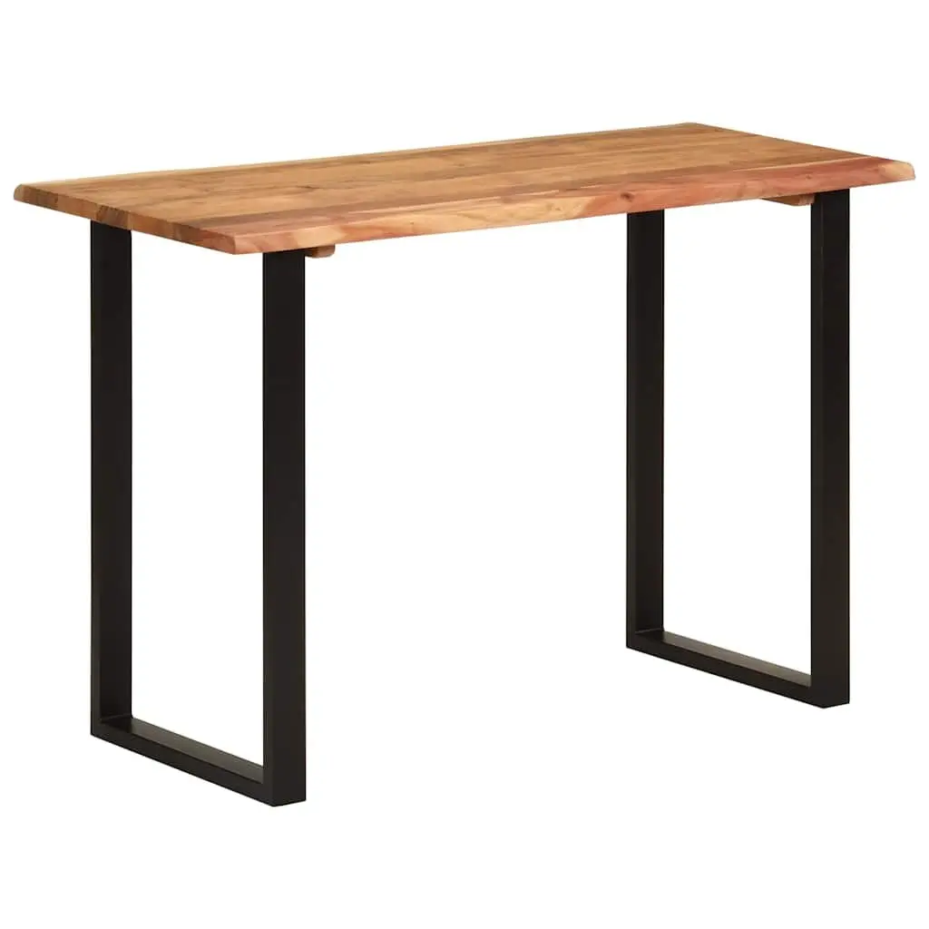 Acacia Wood Dining Table with Industrial Legs