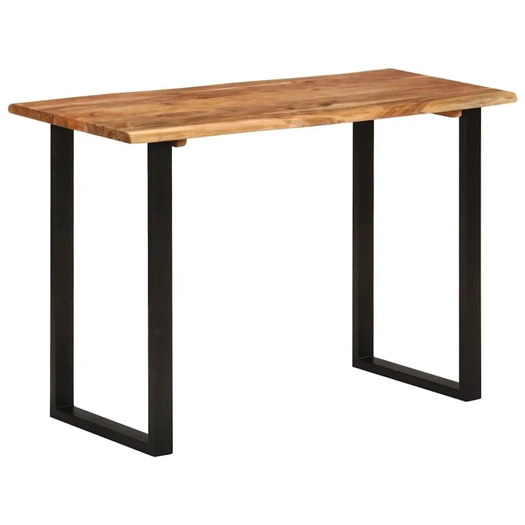 Acacia Wood Dining Table with Industrial Legs