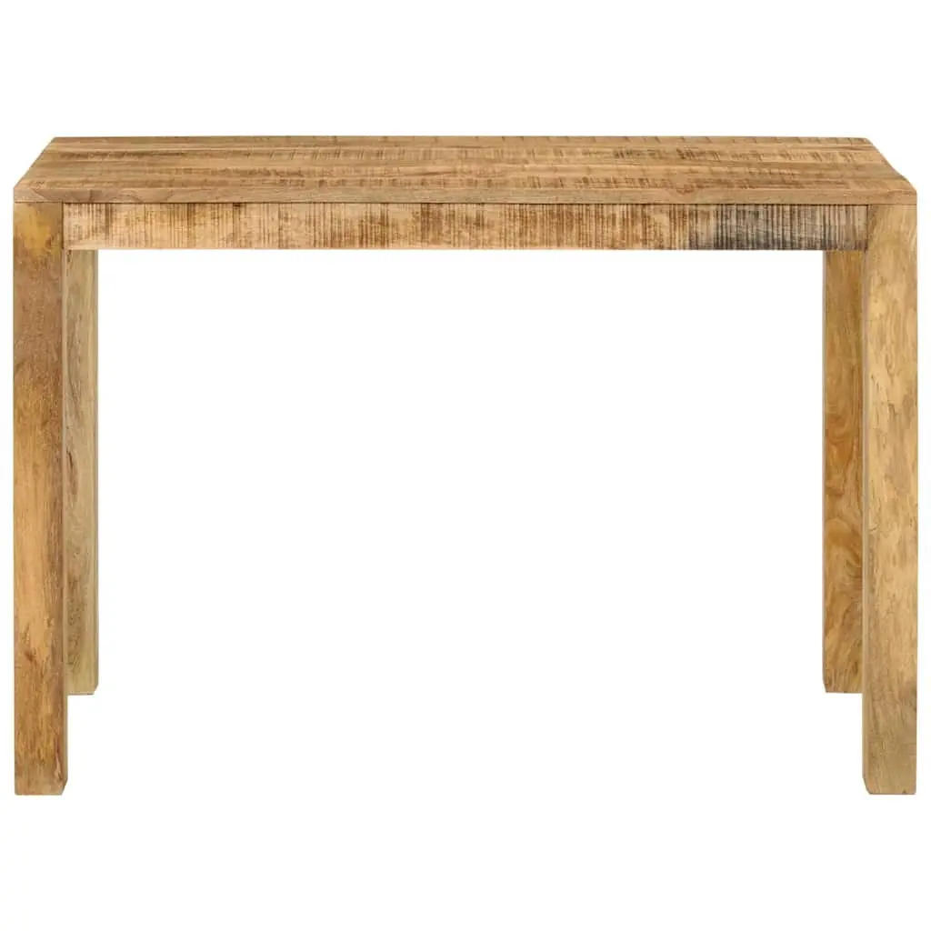 Solid Wood Dining Table 110x55x76 cm in Brown