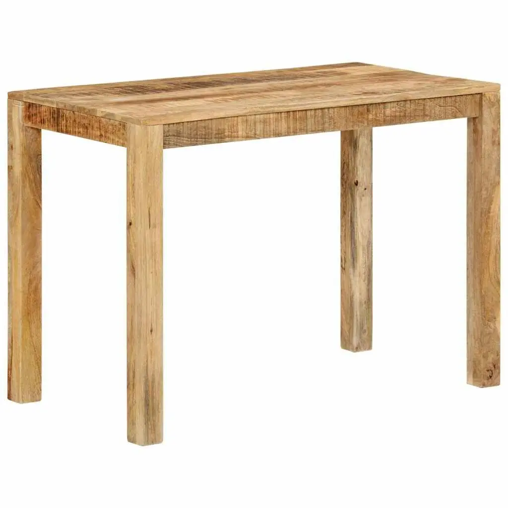 Solid Wood Dining Table 110x55x76 cm in Brown