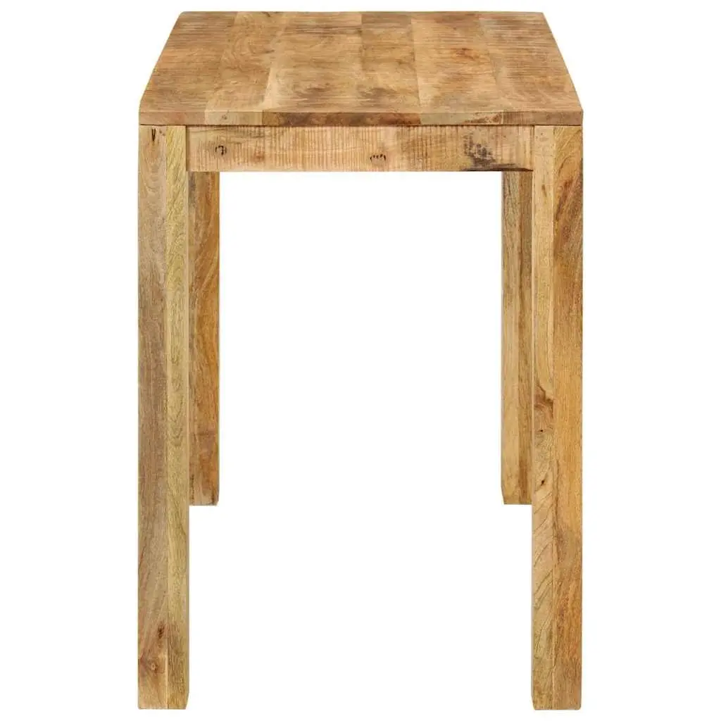 Solid Wood Dining Table 110x55x76 cm in Brown