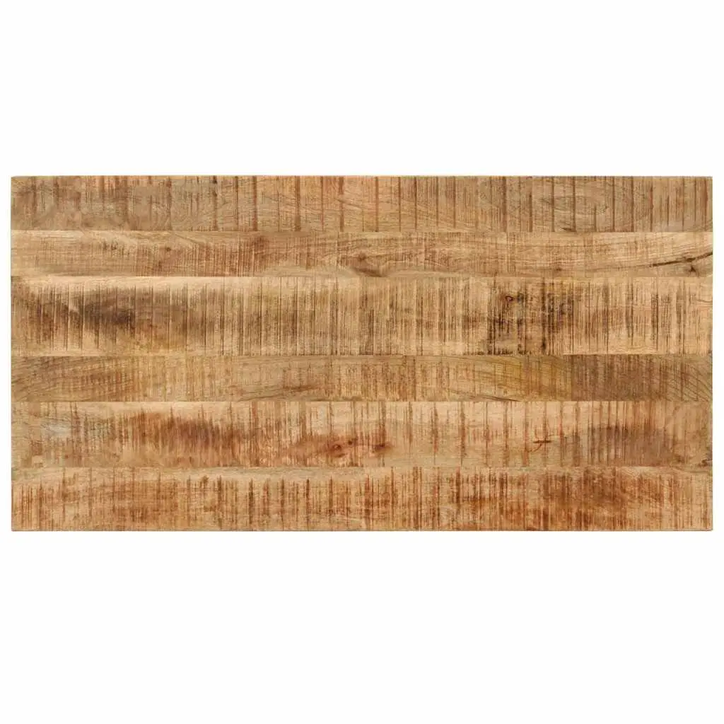 Solid Wood Dining Table 110x55x76 cm in Brown