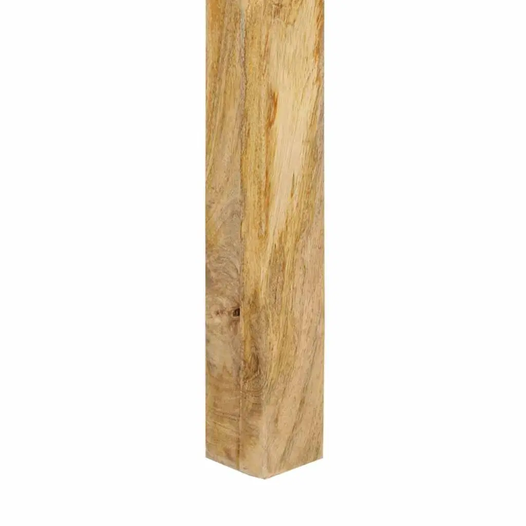 Solid Wood Dining Table 110x55x76 cm in Brown