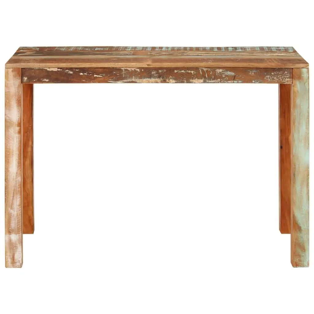 Dining Table Solid Reclaimed Wood 110x55x76 cm Multicolour
