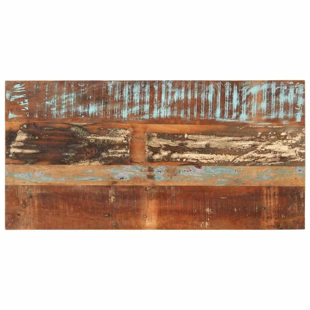 Dining Table Solid Reclaimed Wood 110x55x76 cm Multicolour