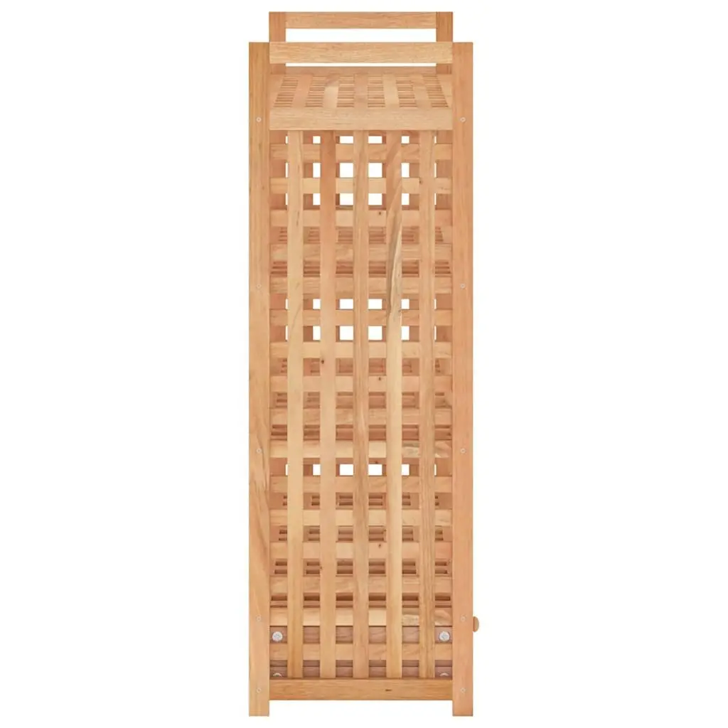 Wooden Shoe Rack Storage Organiser 70x27x81 cm Brown 4 Shelf