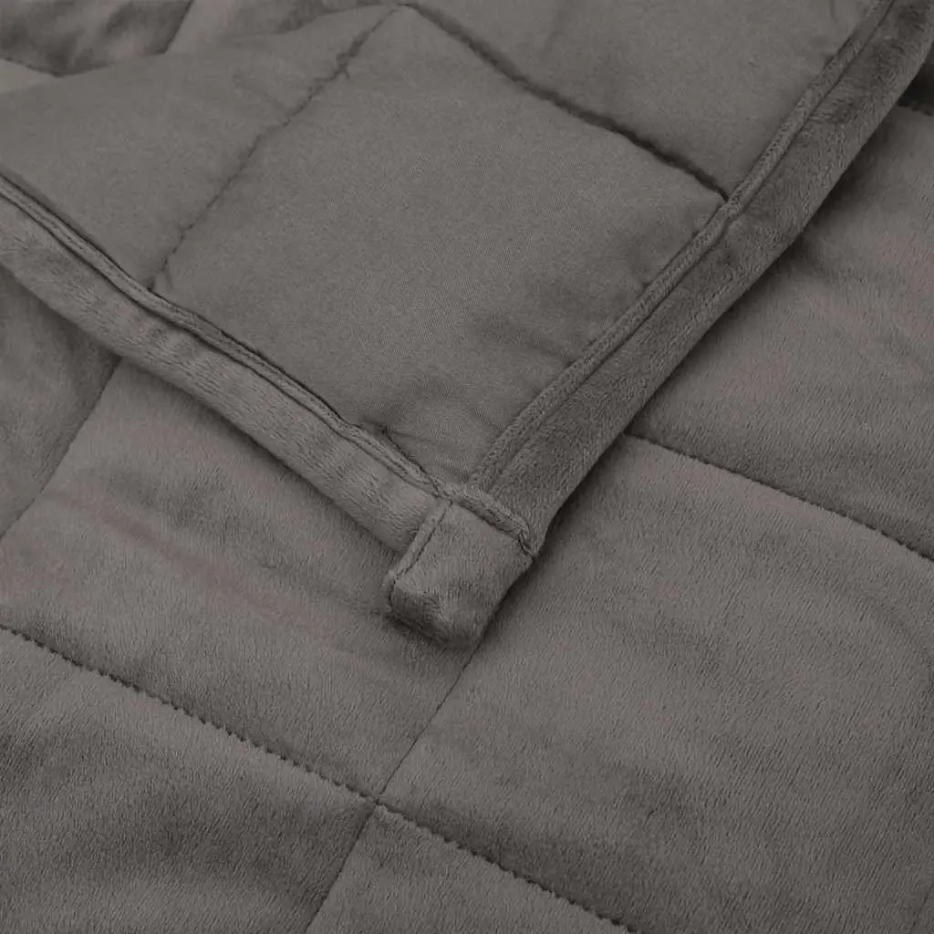 Weighted Blanket Sleeping Pressure Relief 150x200 cm Grey