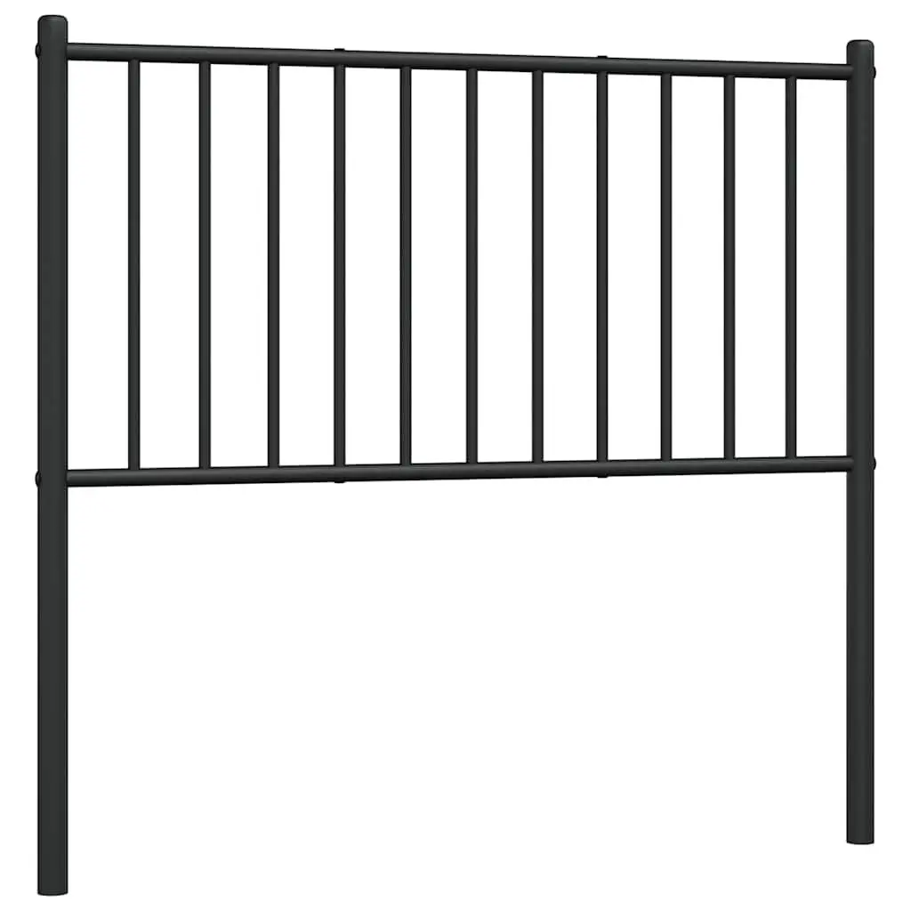 Metal Headboard Black 90cm Bed Header Bedroom Furniture Back Support