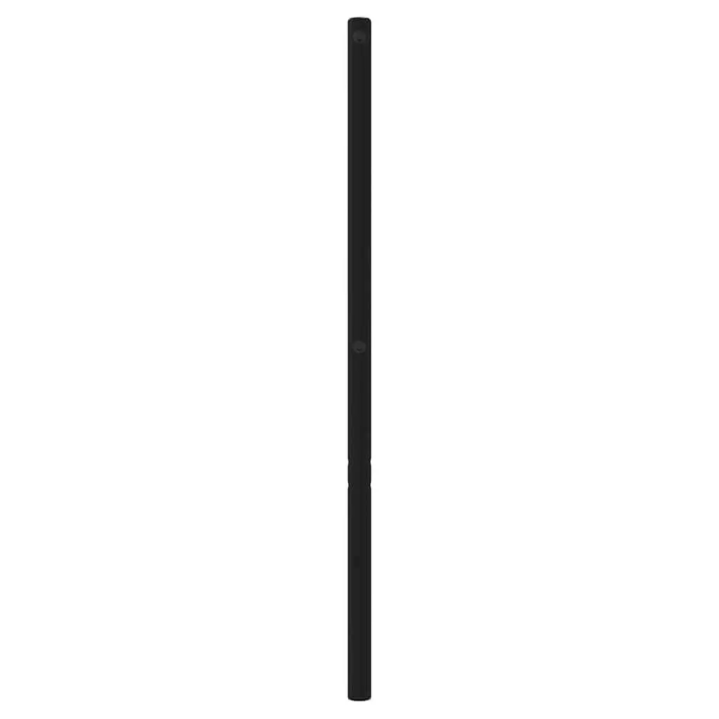 Metal Headboard Black 180cm Bed Frame Header Bedroom Furniture Replacement
