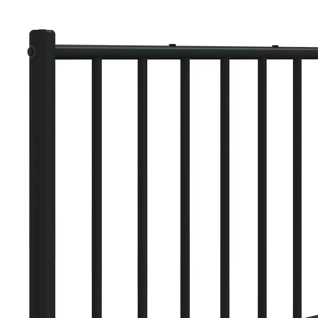 Metal Headboard Black 180cm Bed Frame Header Bedroom Furniture Replacement