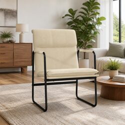 Comfortable and Stylish Cream Recliner Lounge Chair