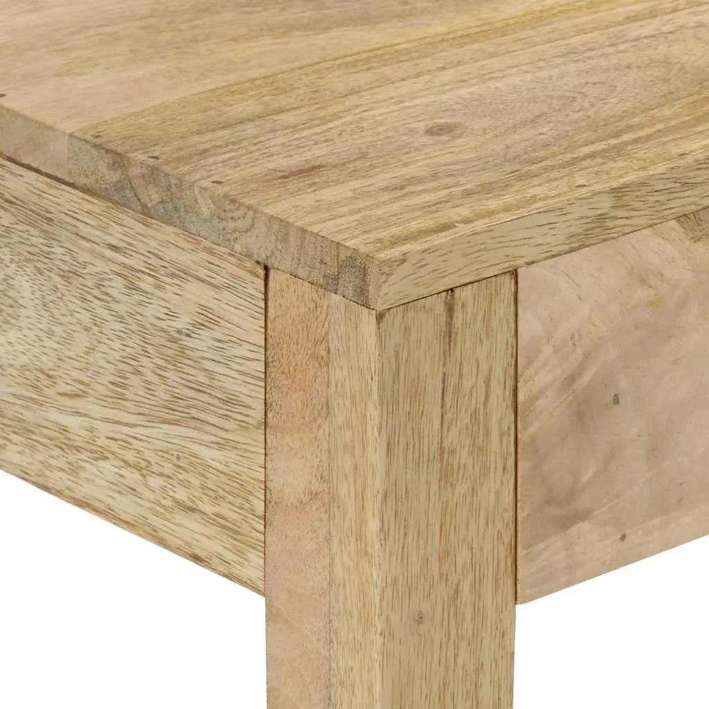 Console Table with Storage Drawers in Brown