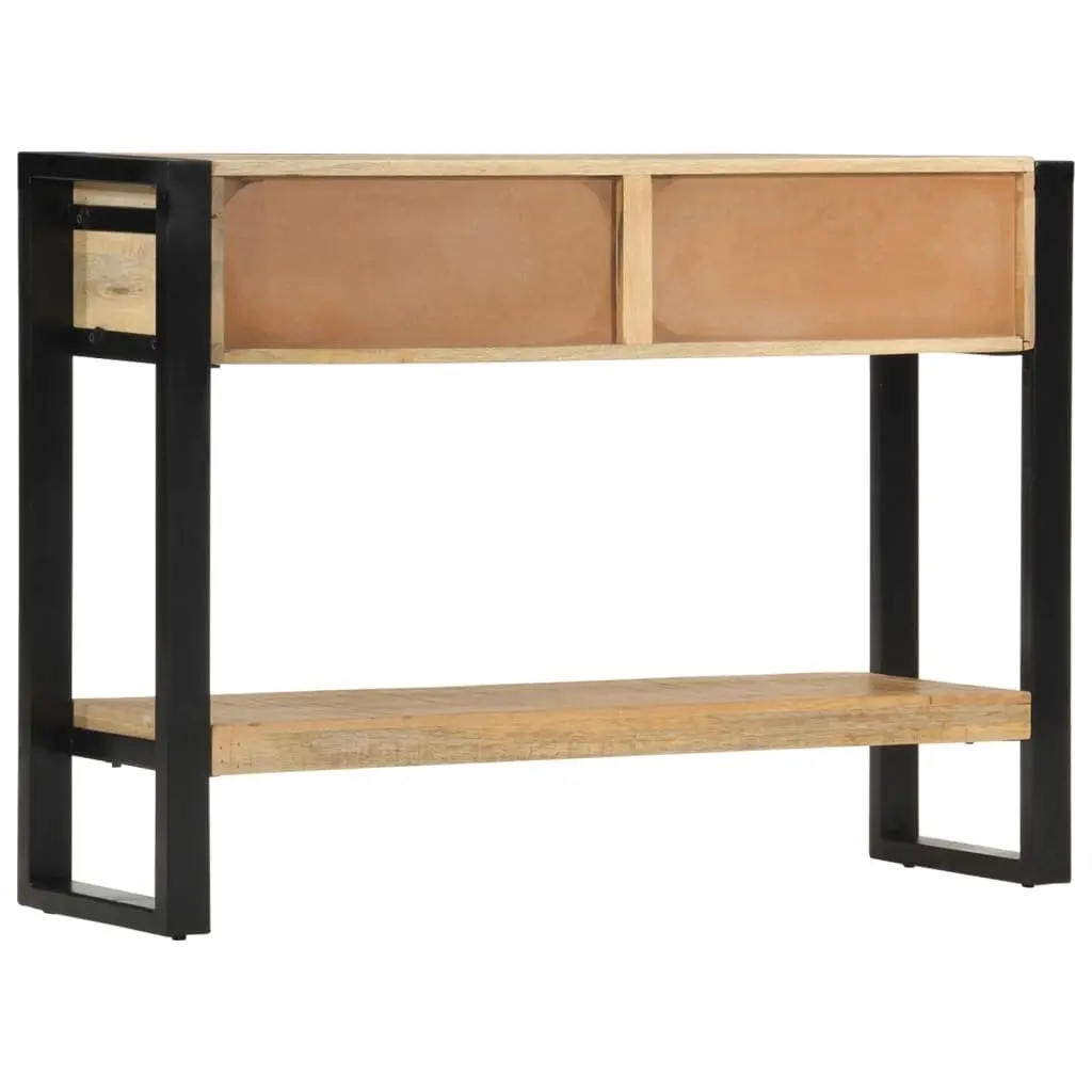 Solid Wood Console Table with Ample Storage