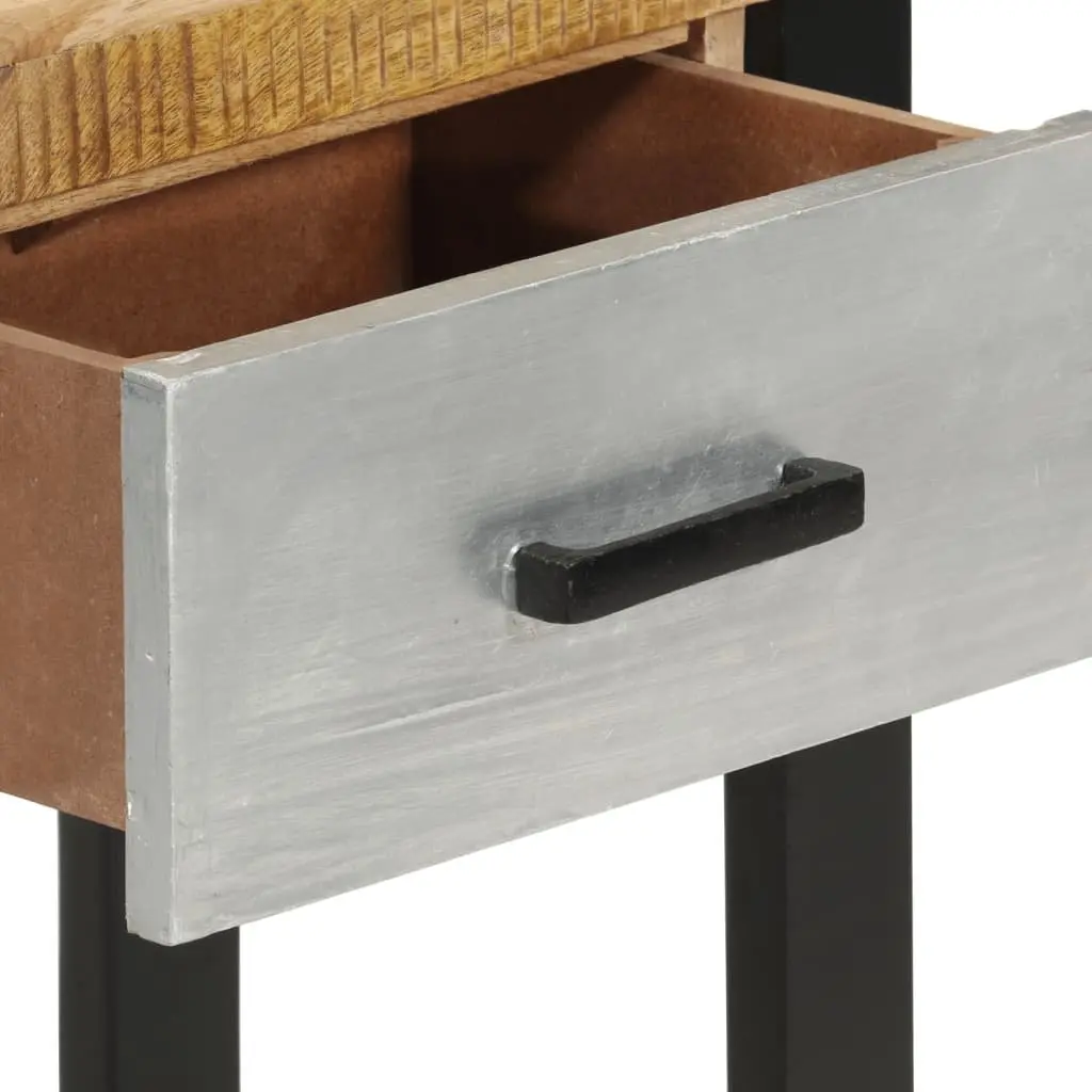 Solid Wood Console Table with Ample Storage