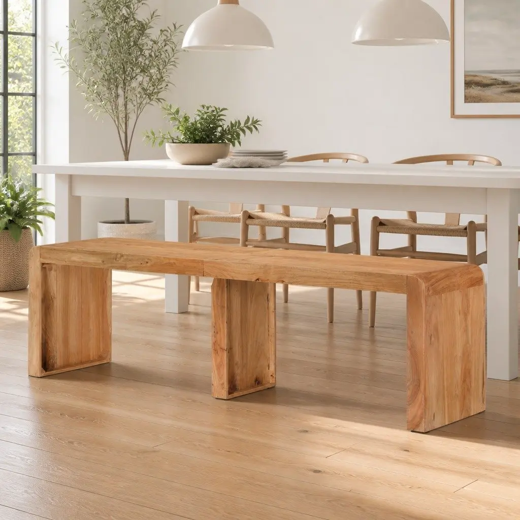 Acacia Wooden Bench