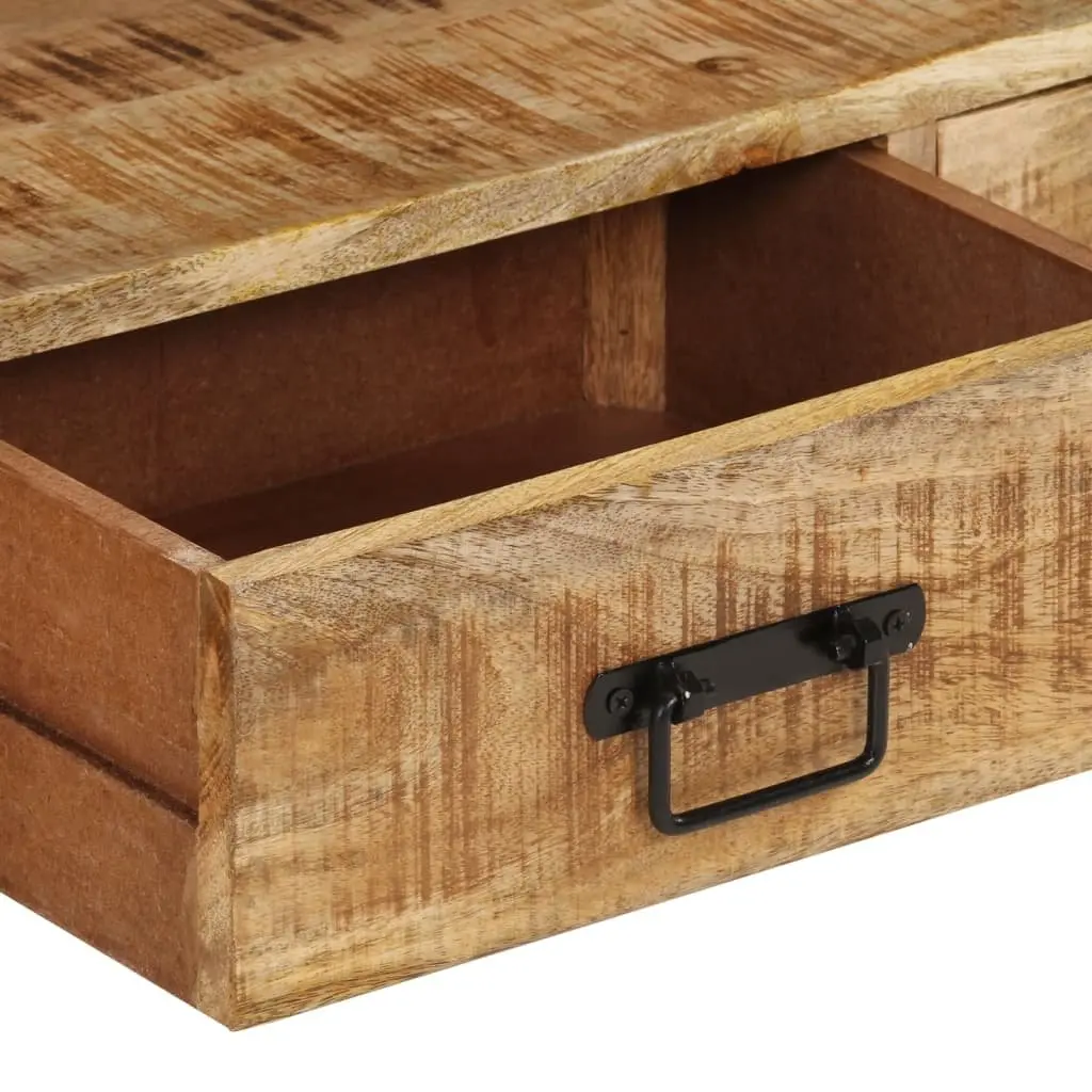 Solid Wood TV Cabinet with Drawers 120x30x45 cm Brown