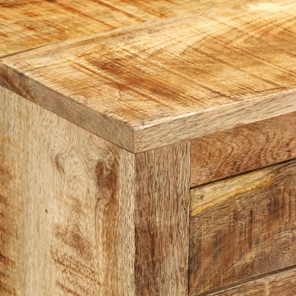 Sideboard Cabinet Storage 80x30x65 cm Solid Mango Wood Brown