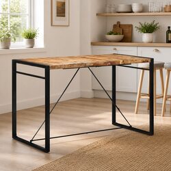 Brown Bar Table: Practical and Durable for Your Home