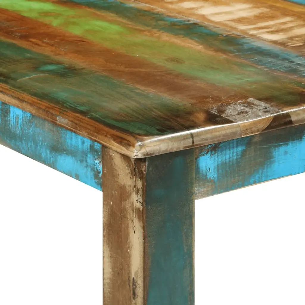 Dining Table Solid Reclaimed Wood Kitchen Room Furniture 180x90x76 cm Brown
