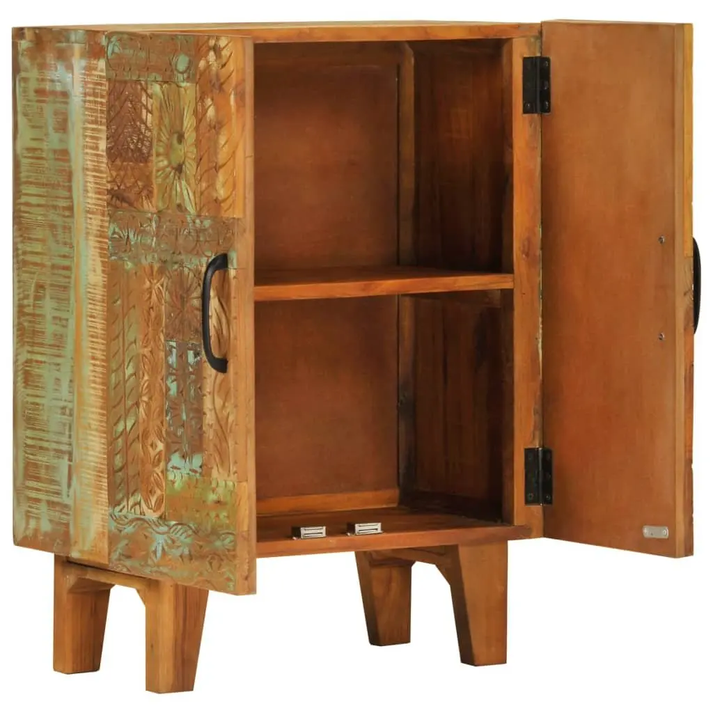 Wooden Sideboard Cabinet Storage 55x30x75cm Multicolour