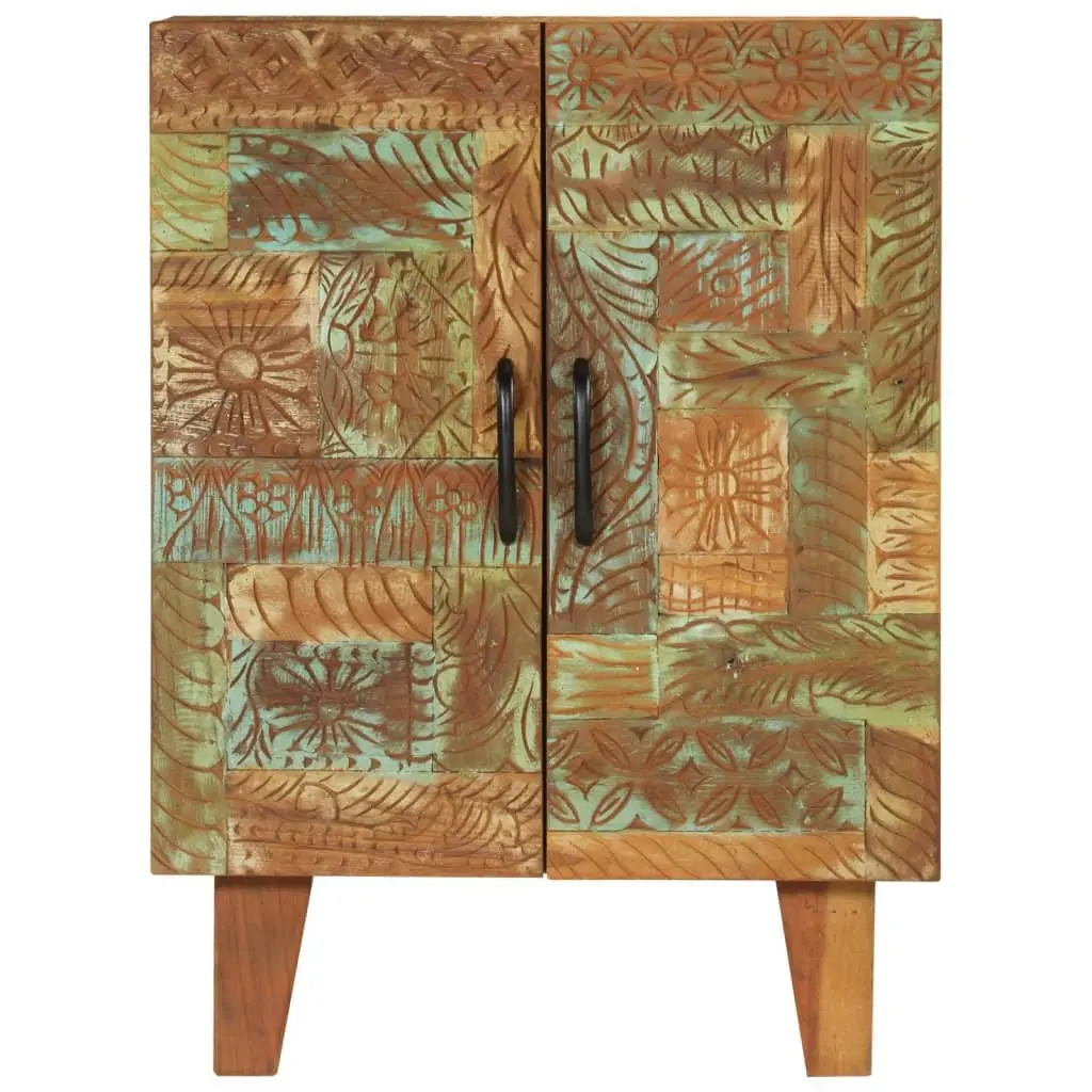 Wooden Sideboard Cabinet Storage 55x30x75cm Multicolour