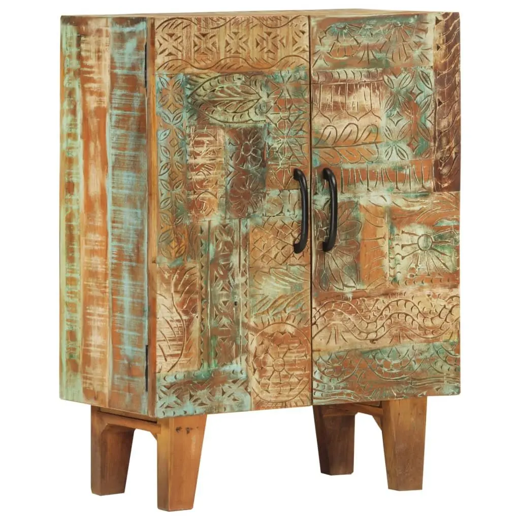 Wooden Sideboard Cabinet Storage 55x30x75cm Multicolour