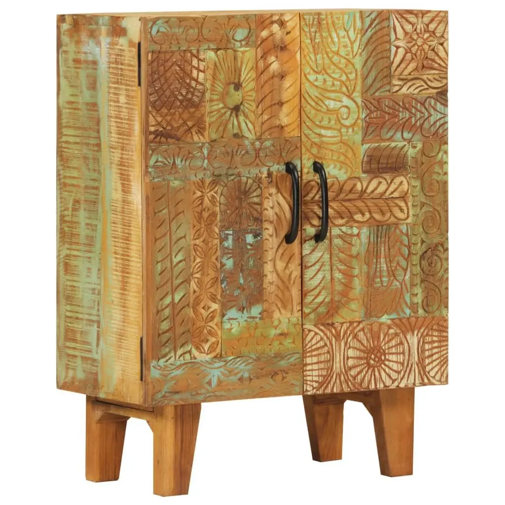 Wooden Sideboard Cabinet Storage 55x30x75cm Multicolour