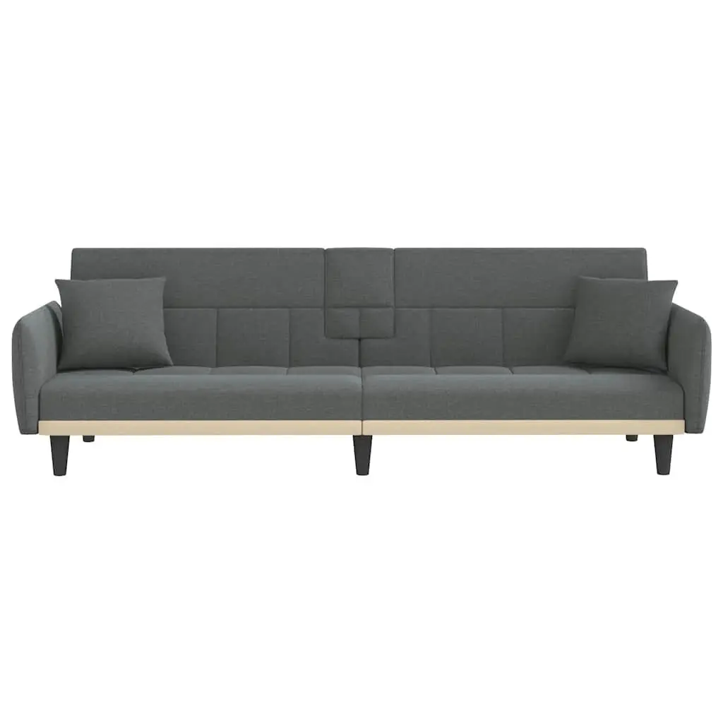 Grey Sofa Bed with USB Ports